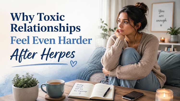 Why Toxic Relationships Feel Even Harder After Herpes